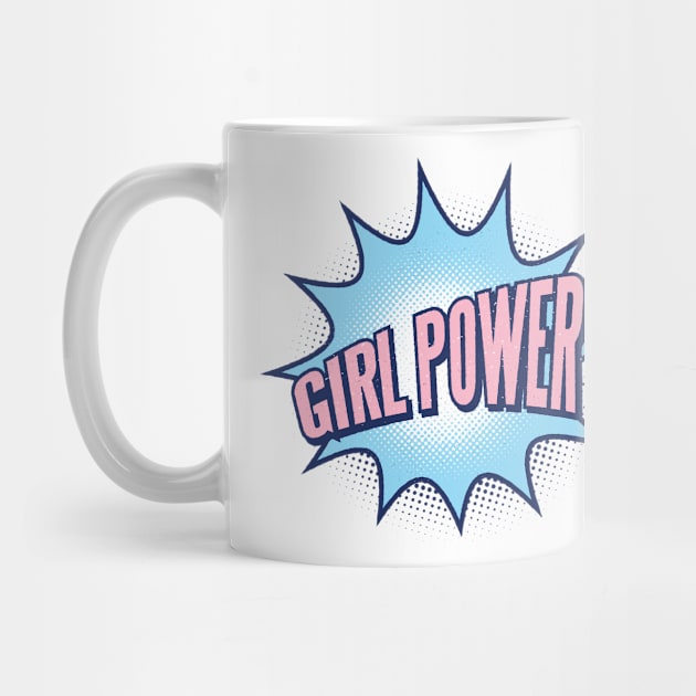 Girl Power Cartoon Style by madeinchorley